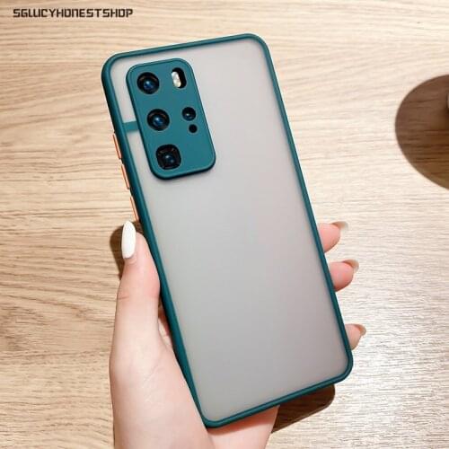 Shockproof Camera Lens Matte Case For Samsung S21 S20 FE Ultra A12 A32 A42 A52 A72 5G A71 A51 S10 S8 S9 Plus Note 20 M51 Cover