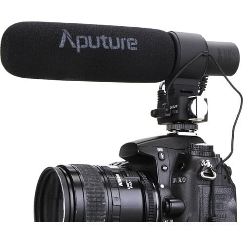 V-MIC D2 Sensitivity Adjustable Directional Condenser Microphone For Nikon D3300 / Canon DSLR Camera / Camcorder