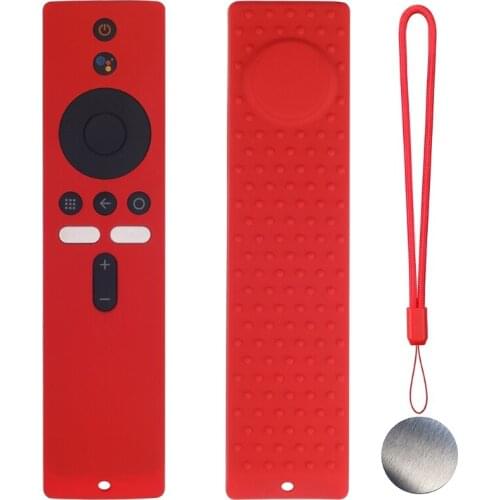 Silicone Remote Control Case For -Xiaomi Mi Box S/4X Mi Remote TV Stick Cover For -Xiaomi Soft Plain Remotes Control