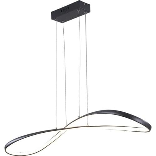 Modern led pendant lights for dining room kitchen Room Home Deco Pendant Lamp 90-260V Matte Black/White Finished