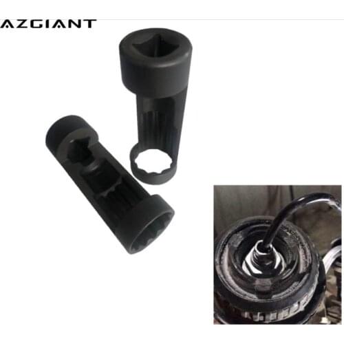 Special sleeve for Porsche shock absorber seat nut removal
