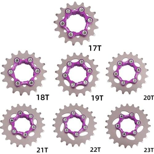 Steel Single Speed Cassette Cog MTB Fixed Gear Bike Bicycle Adapter 10/11S HG Hub Freehub Freewheel Lockring Refit Parts