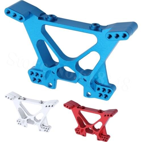 For 1/10 Traxxas SLASH 4X4 Anodized Aluminum Rear Shock Tower (Part #6838X) #70362 Upgrade Parts Stampede Rally Baja CNC