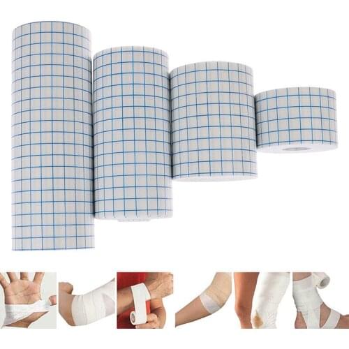 1Roll 5cm*10m Waterproof Anti-allergic Medicinal PU Membrane Wound Dressing Fixation Tape Medical Transparent Adhesive Tape