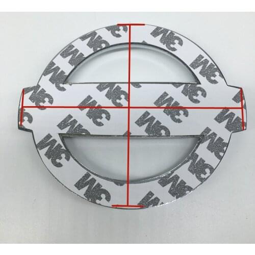 1pcs ABS Chrome car Steering Wheel front hood bonnet emblem rear badge sticker car emblem car styling Auto accessories
