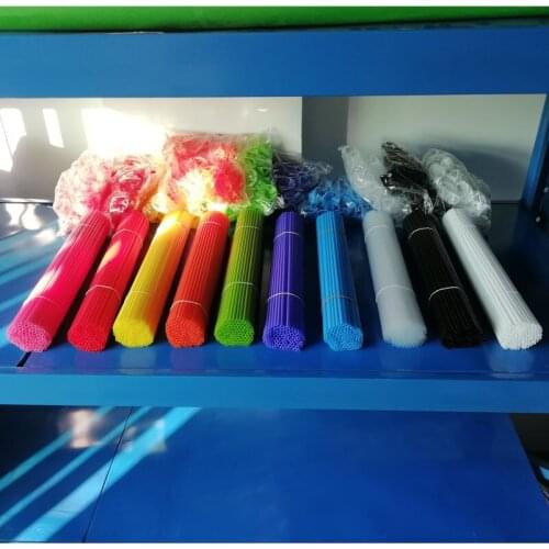 10 Colors optional Long holder /stick and hook 40CM for latex balloon/ Rods Birthday party supplies store promotion props 100pcs