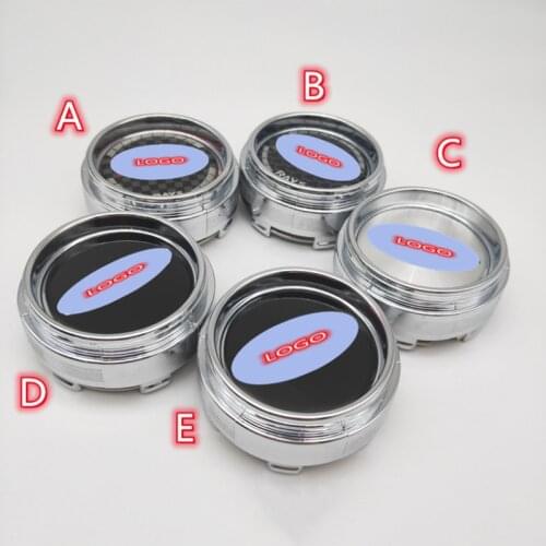 Rs wheel hub cover TE37 wheel hub center cover outer diameter 66MM convex cover foot 62-64MM high cover black plated wheel cover