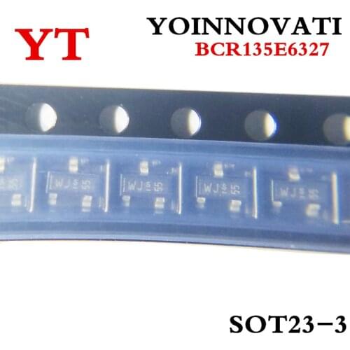 BCR135E6327 BCR135E 135E6327 BCR135 E6327 TRANS PREBIAS NPN 0.2W SOT23-3