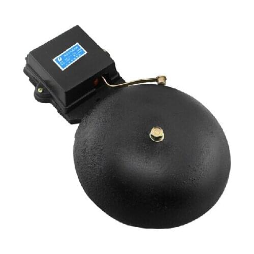 Free shipping 12 inches electric bell microcomputer automatic bell factory bell school bell12-inch bell outside strike physics