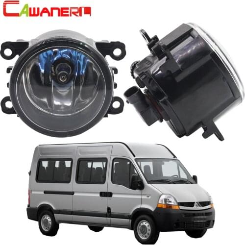 Cawanerl For Renault Master II 1998-2010 100W H11 Car Halogen Bulb Fog Light Daytime Running Lamp DRL High Power 2 Pieces
