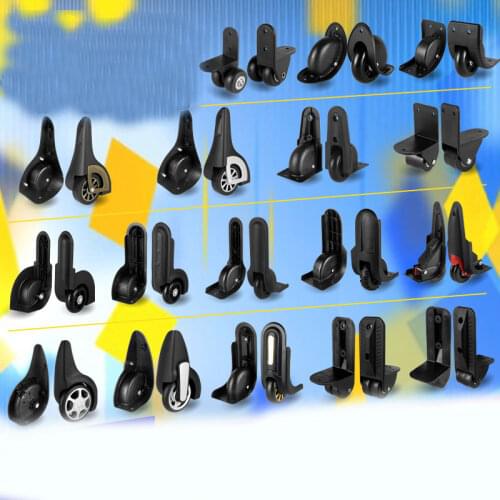 Luggage directional wheel accessories suitcase trolley repair audio box luggage casters replacement custom password suitcase