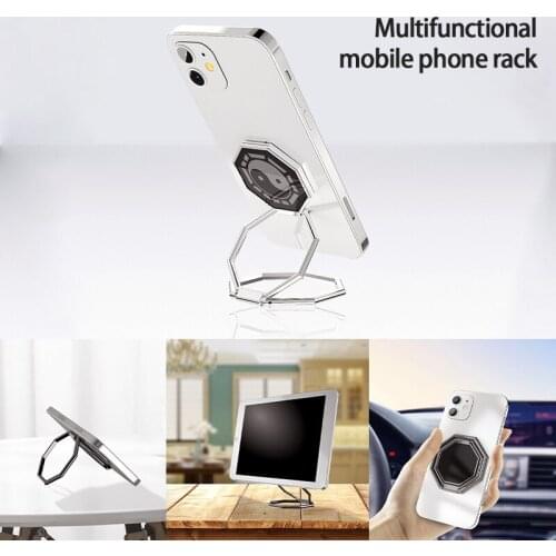 Extremely Thin Luxury Mobile Phone Socket Holder Universal Telephone Car Bracket Stand Accessories Finger Ring For Iphone XS 8