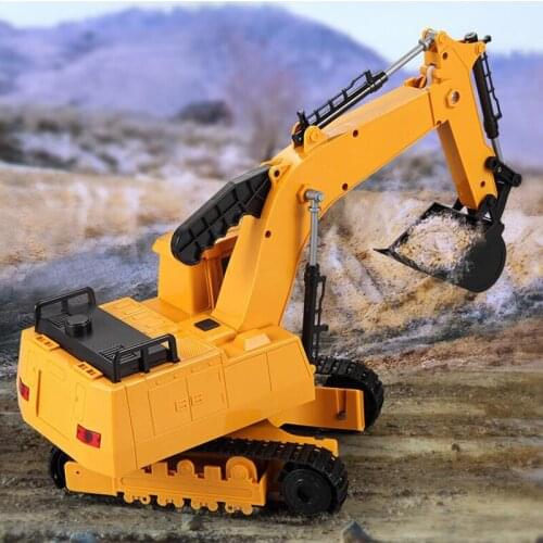 Childrens Toys Manual Engineering Excavator Children Simulation Inertia Car Excavator Toy Car Model Boy Birthday Gift