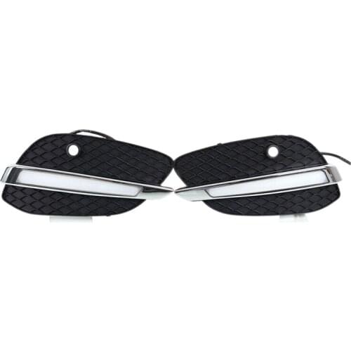 For Mercedes-Benz GLC-Class X205 2015- Fog Lamp Retrofit Yellow Two-Color 2Pcs