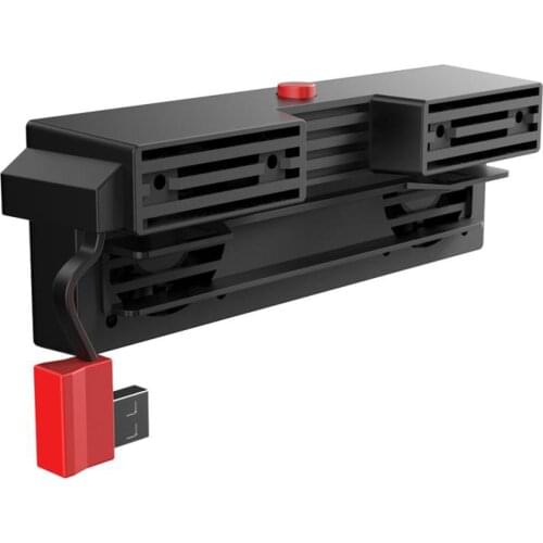 USB Dual Cooling Fan Dual-mode Cooler with Dustproof Cover for N-Switch Dock