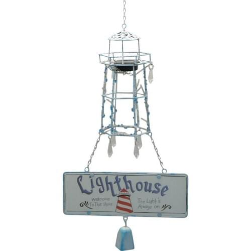 Fidex Home Handmade Metal Işıldaklı Hanging Lantern Marine