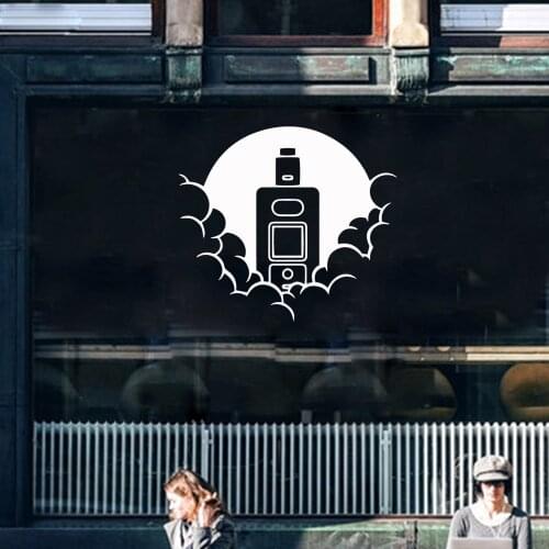 Hot electronic cigarette Waterproof Wall Stickers Wall Art Decor Living Room Bedroom Vinyl Mural Decal