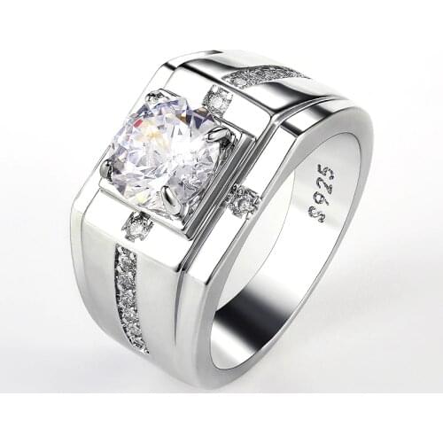 Huitan Silver Rings For Men China