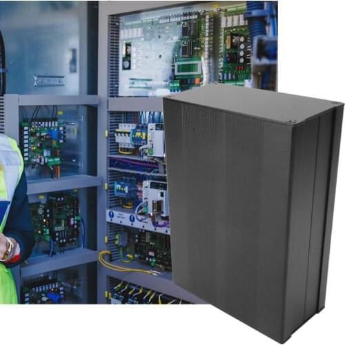 Enclosure Controller Aluminum Box Electronic DIY Circuit Board Project Aluminum Box Cooling Case 55 x 106 x 150mm