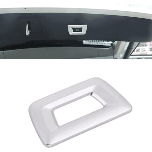 Trunk Release One Button Switch Frame Button Cover Trim For BMW X3 X4 X5 X6 3 5 7 Series 2009 2010 2011 2012 2013 2014 2015