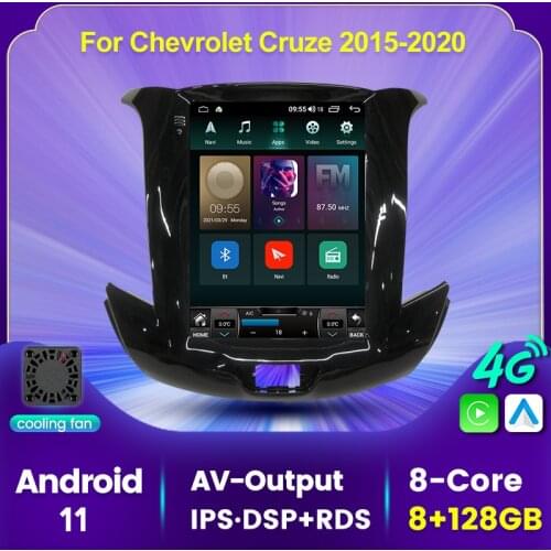 NaviFly Tesla Screen 9.7'' Android 11 6+128G Car Intelligent System For Chevrolet CRUZE 2015 -2020 Wireless Carplay Car Stereo