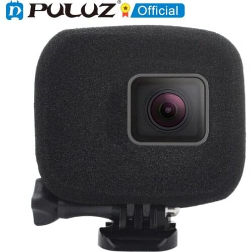 PULUZ Foam Windshield Housing Case Cover Shell Cap for GoPro HERO7 Black /6 /5(Black)