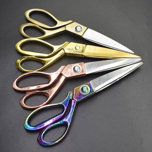 Professional Cutting Scissors Sewing Scissors For Tailor Needlework Fabric Stainless Steel Dressmaker Cutter Shears Scissors DIY