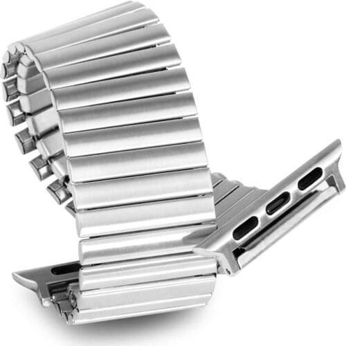 Elastic Watchband for Iwatch 38mm 40mm 44mm 42mm Woman Stainless Steel Band for Apple Watch Series 6 5 4 3 Se 2 Expansion Luxury