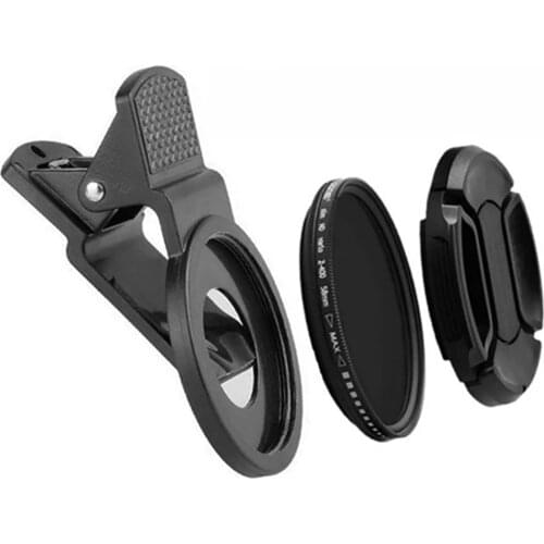 ND2 To 400 Resin Universal ND Filter Neutral Density Mobile Phone SLR Lens Camera Effective Adjustable Portable Light Reduction