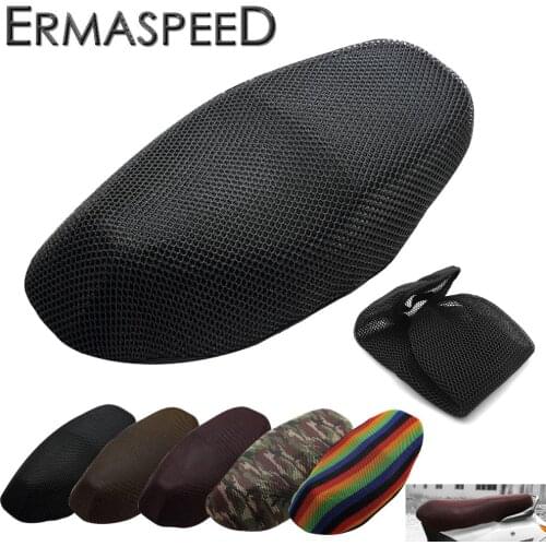 Motorcycle Seat Cover Waterproof Heat Shield Cooling Summber Motorbike Scooter Accessory M/L/XL for Honda Ducati Aprilia KTM