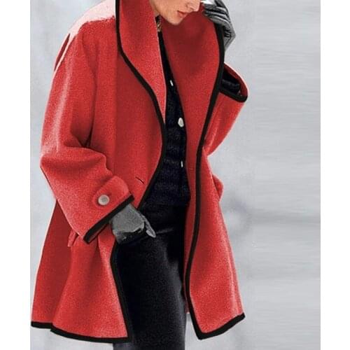 O-neck Long Single Botton Lady Cardigan Solid White Pockets Casual Loose Patchwork All Match Women Cardigans Autumn Fashion