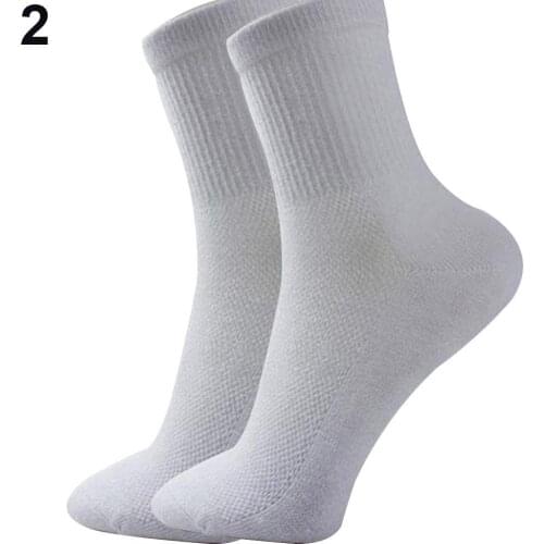 1 Pair Men\s Summer Mesh Soft Cotton Blend Socks Athletic Sport Gym Casual Socks