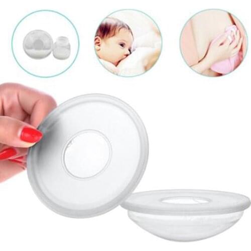 2Pcs Silicon Breast Correcting Shell Nursing Cup Breast Saver Protect Sore Nipples for Breastfeeding Collect Breastmilk Nursing