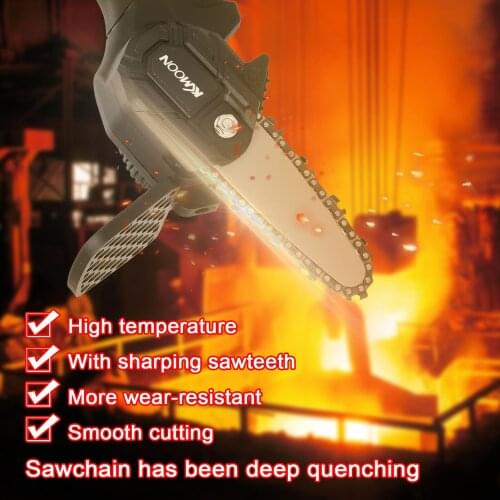 21V 4inch Portable Electric Pruning-Saw 88VF Small Wood Spliting Chainsaw Brush Motor One-handed Woodworking Garden Tool