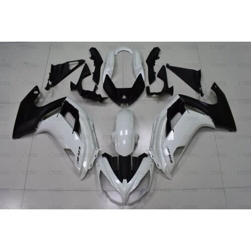 For EX 650 2012 - 2016 Full Body Kits ER6F 12 13 White Black Plastic Fairings ER-6F 12 13 Motorcycle Fairing Unpainted