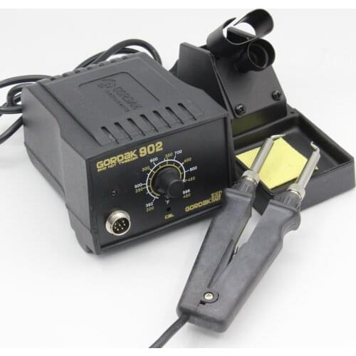 GORDAK 902 ESD SMD Soldering Tweezer Repair Rework Station Electric heating pliers Constant temperature heating tweezers 220V