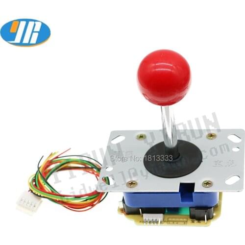 Copy Seimitsu LS-32-02 Joystick 2/4/8 Way Arcade Stick 5Pin Circuit Board Joystick High Quality Rocker With Cable