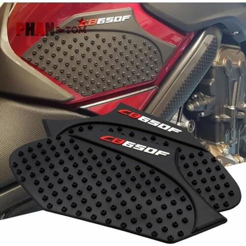 CBR650F Tank Stickers Rubber Peel Fuel Tank Pads Protector for Honda CBR 650F 2013 2014 2015 2016 2017