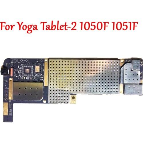 Original Tested Full Work Motherboard Logic Circuit Electronic Panel For Lenovo Yoga Tablet 2 1051F 1050F Tablet2-1050F