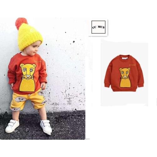 Spot MR TAO Spot MR 2019 Autumn Toddler BOY Shirts Toddler Girls Tshirt Fashion Animal Baby Boy Clothes Kids Clotning2
