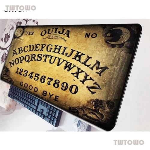Ouija board mousepad 900x400x2mm gaming mouse pad big gamer mat pc game computer desk padmouse keyboard wrist rest play mats
