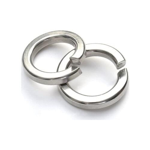 M1.6/M2/M2.5/M3/M4-M30 GB93 Spring Lock Washer 304 Stainless Steel Shells Pad Screw Locking Washers Elastic Gasket