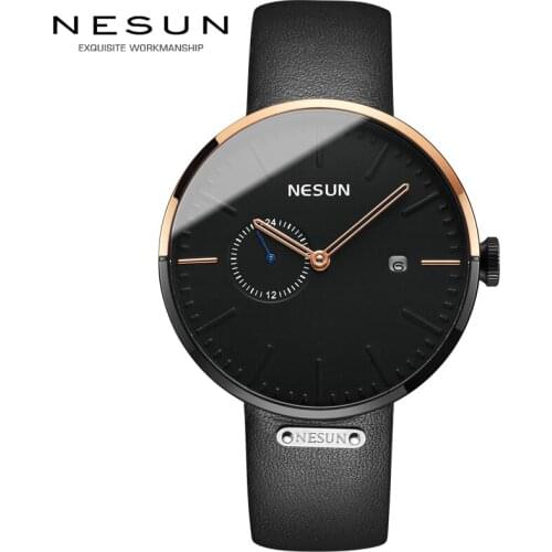 Nesun Automatic Mechanical Watch Men Luxury Brand Mens Watches Waterproof relogio masculino Sapphire Wrist Watch Male N9608