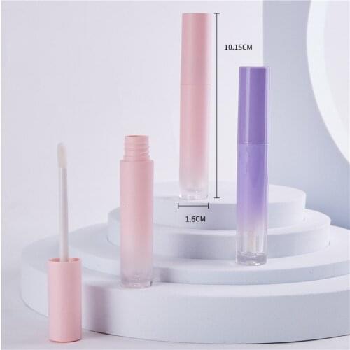 4.5ml Empty Gradient Pink Purple Lip Gloss Tube 50pcs