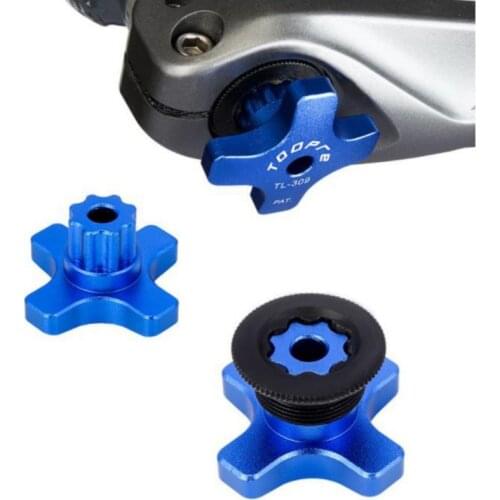 Bicycle Repair Tools Crankset Plum Blossom Crank Cover Removal Wrench Mountain Road Bike Integrated Mid-air Axle Tools