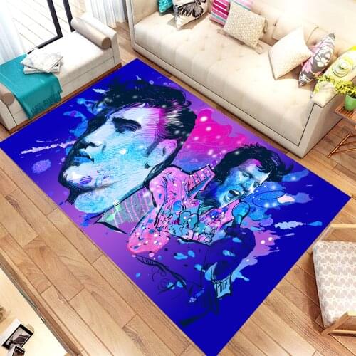 Elvis Presley Rug, New Fashion Rugs, Living Room Rug, Modern Rug, Home Decor Rugs, Fan Rugs, 3d Print Rug, Kids Room Rugs, sm215