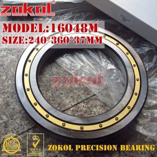 ZOKOL bearing 16048M Deep Groove ball bearing 240*360*37mm