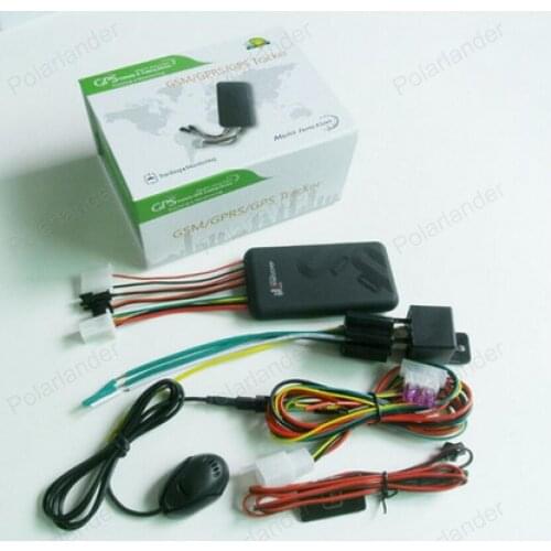Anti-theft real-time car GPS track locator location SMS GSM Motorcycle Scooter gprs