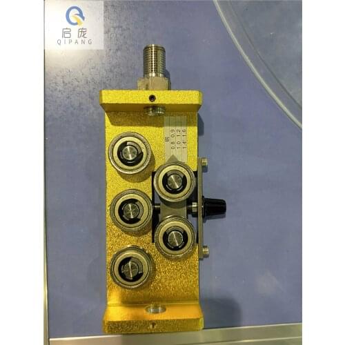 Spot barrel cap fittings welding wire corrector straightener welding wire straightener five-wheel welding wire straightener CNC