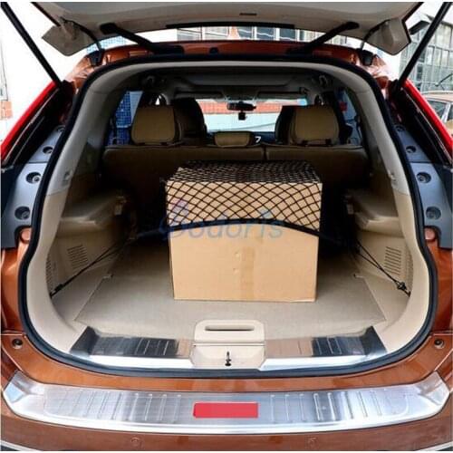 For Toyota Jeep Renegade Grand Cherokee Compass Rear Truck Storage Bag Luggage Nets Hook Organizer Car Accessories